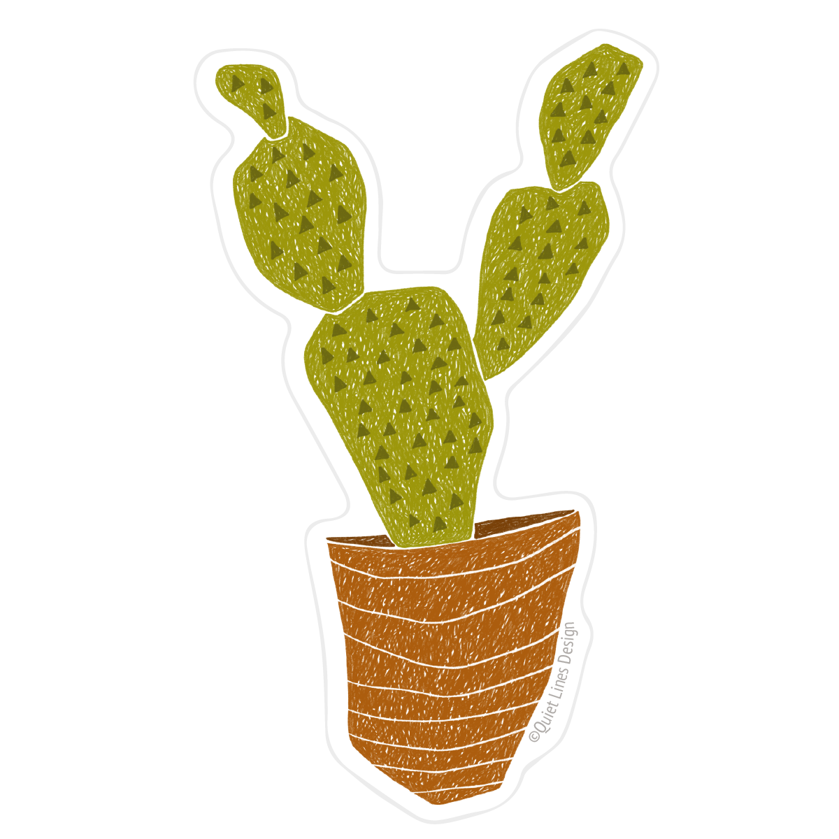 Cactus Sticker