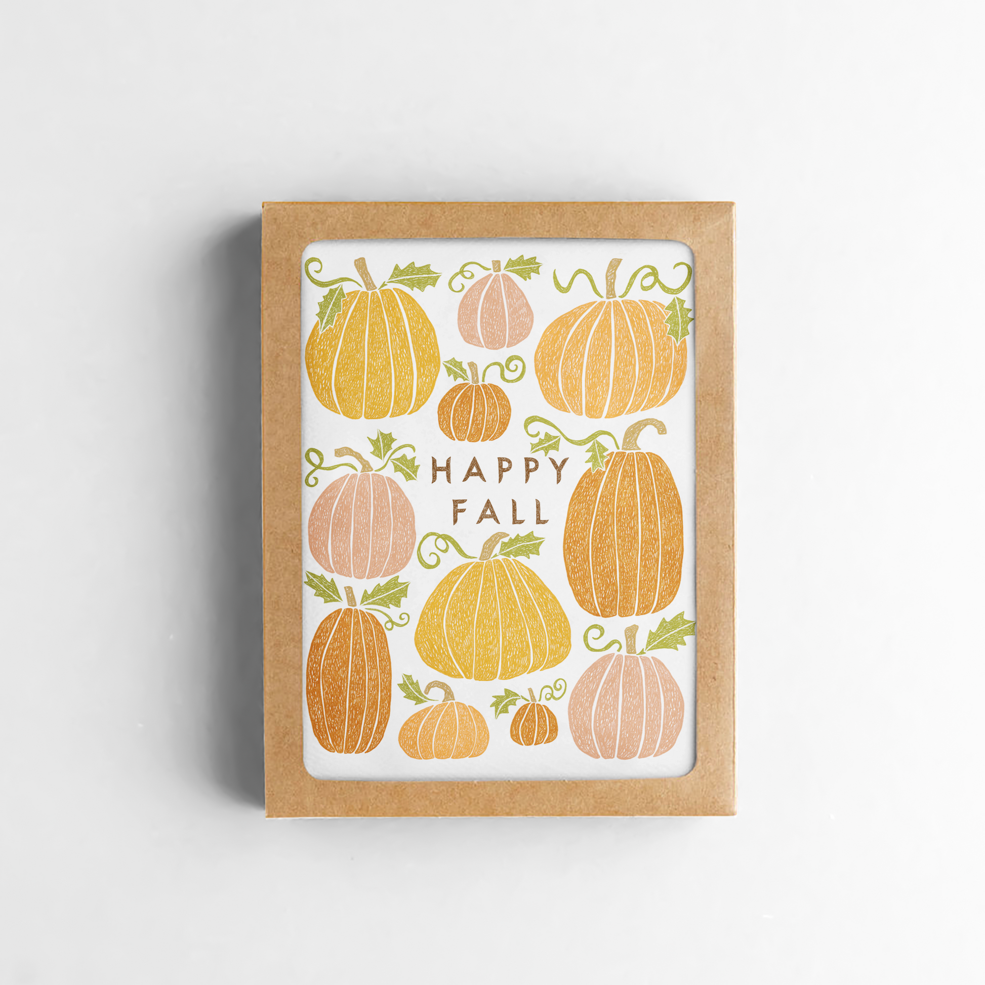 Fall Pumpkins Boxed Set of Cards