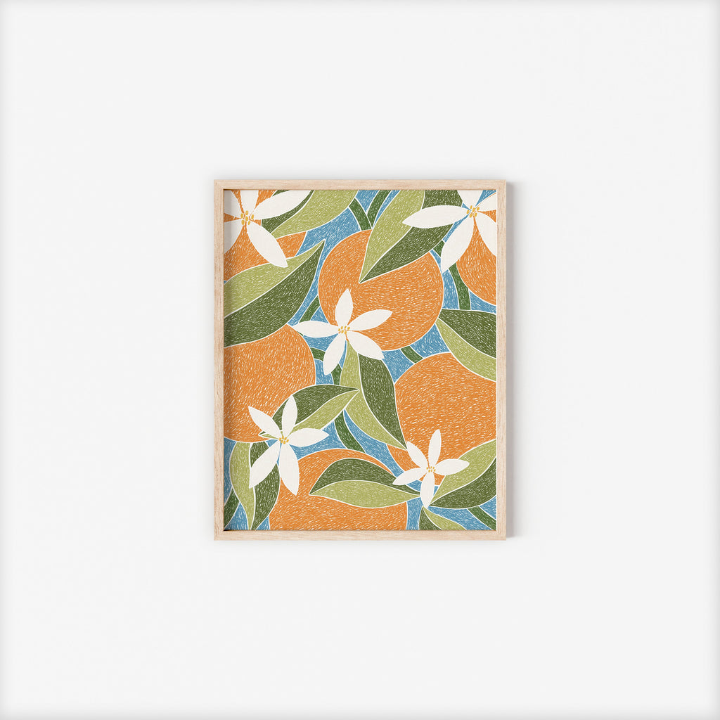 Orange Blossom Art Print