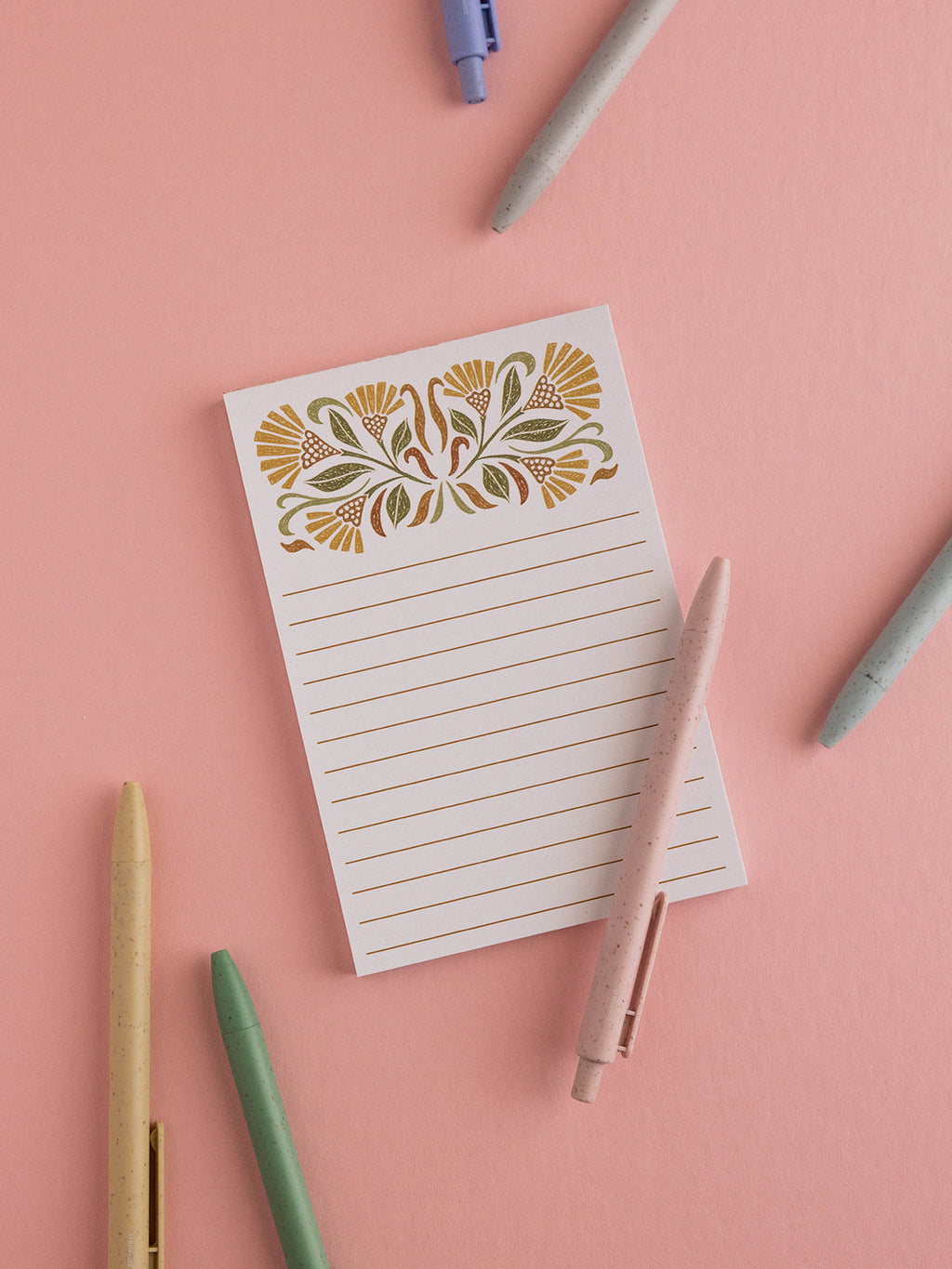 Sunshine Blooms Lined Notepad
