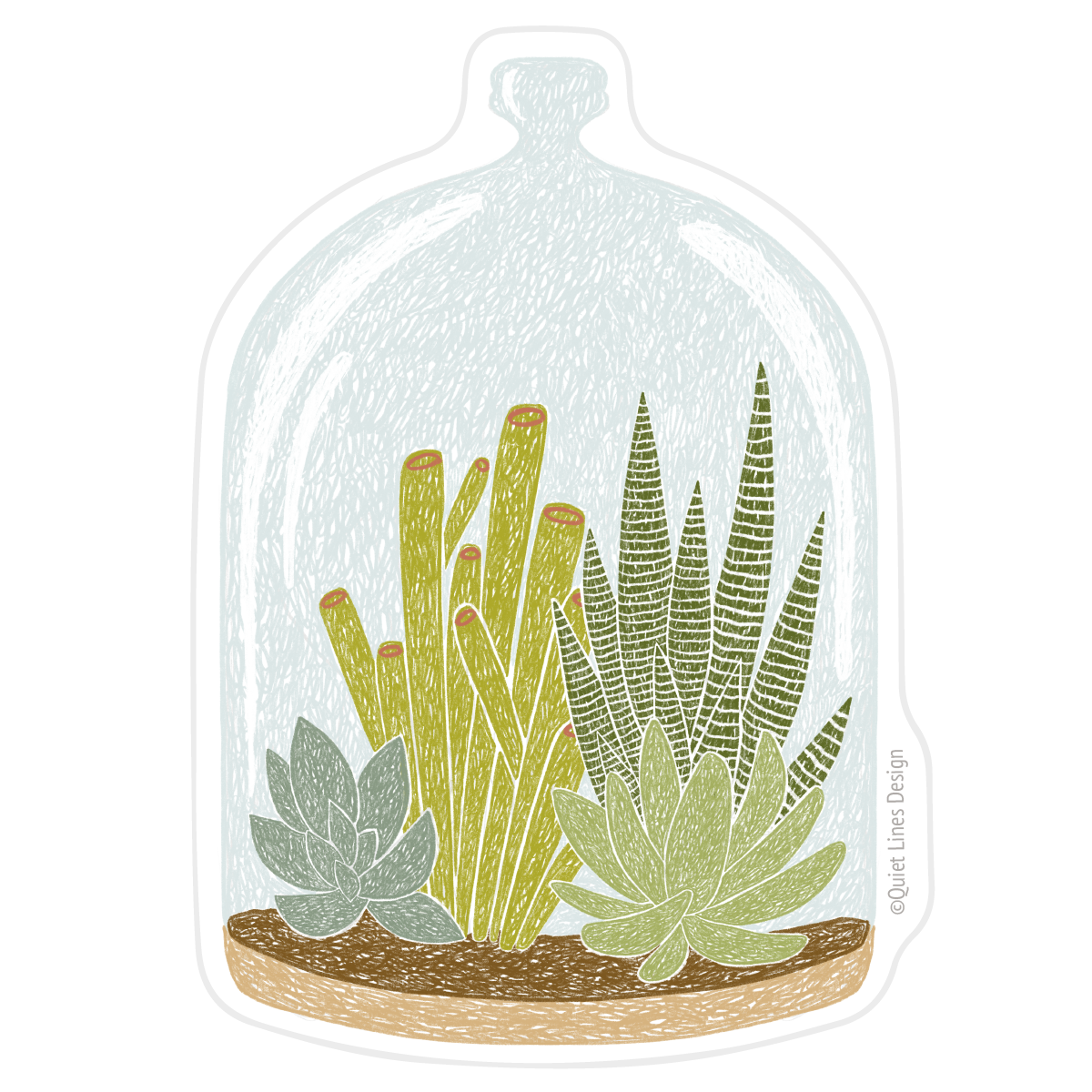 Terrarium Sticker