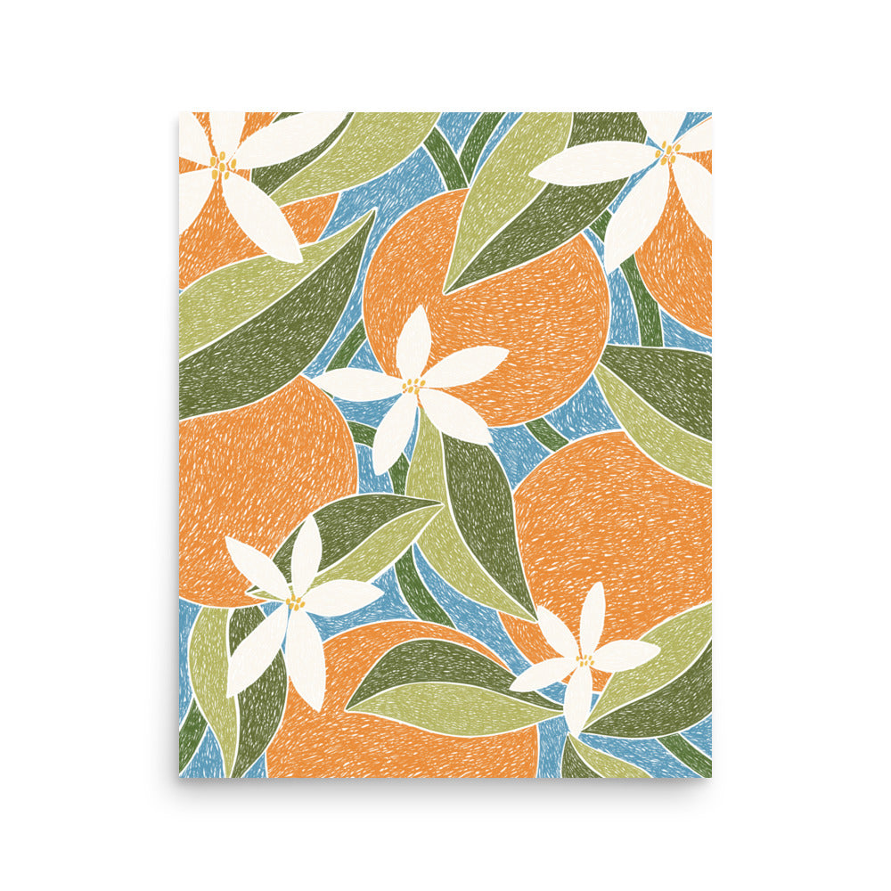Orange Blossom Art Print